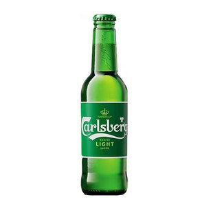特醇嘉士伯啤酒Carlsberg玻璃瓶275ml