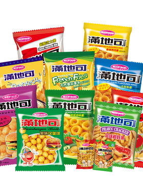 小零食蔬菜组合休闲怀旧鸡味圈
