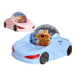 仓鼠跑轮解闷玩具车跑球静音滚动防丢娱乐金丝熊松鼠用品外带小球