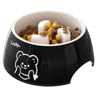 狗狗慢食碗宠物猫咪狗盆狗碗防打翻小型犬狗食盆猫粮碗小狗饭碗