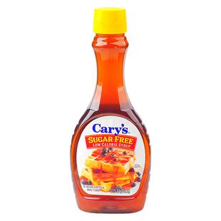 美国进口糖浆Cary's Sugar Free奶茶断食烘焙健身甜味剂