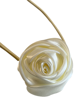 玫瑰花颈链choker夏季少女颈带