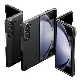 Spigen 适用于三星GalaxyZ Fold5手机壳新款z fold5防摔保护套高档男士轻薄折叠屏TPU硬外壳带笔槽不粘指纹