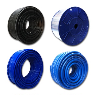 大风炮气管夹纱管包纱软管 高压防爆风管橡胶气管包纱管防冻耐磨