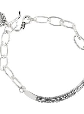 兰术国风女999纯银古风古法银