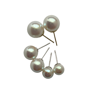 akoya极光天女珍珠耳钉女925银防过敏小众轻奢高级感气质爆款2026