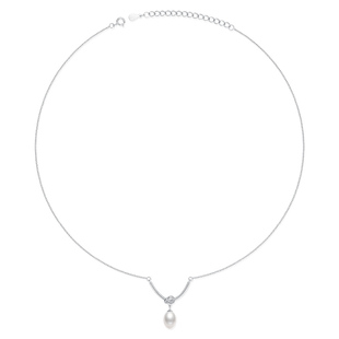 VIGG沧海遗珠项链女s925纯银2026新款锁骨链情人节送女友生日礼物