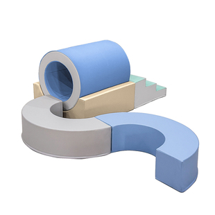 未慈软体爬滑组合套装宝宝感统训练攀爬梯婴儿室内软包滑梯