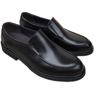 特价撤柜清仓断码男鞋真皮商务正装皮鞋套脚男士英伦牛皮鞋男单鞋