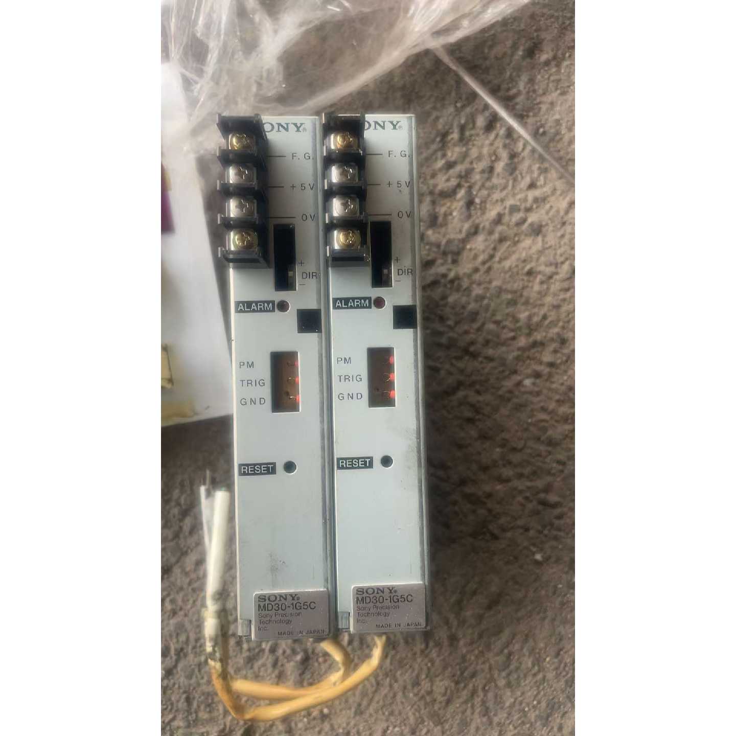 拆机MD30-1G5C索尼光栅尺检测器放大器