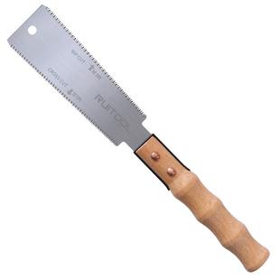 瑞图手锯小型手工锯手持细齿锯子家用双面锯木板切割开榫锯木工锯