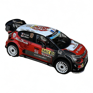 雷神KM仿真雪铁龙C3拉力车RC遥控车超大1:7电动模型越野竞速赛车