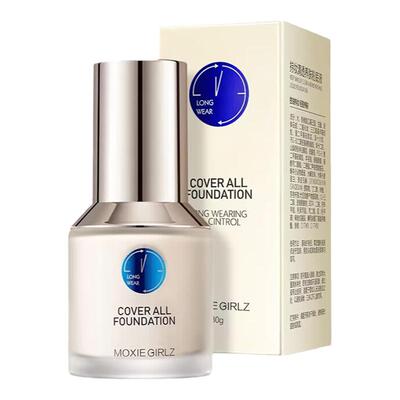 慕斯女孩持妆粉底液遮瑕