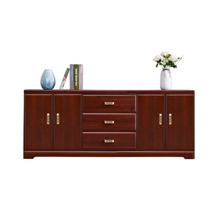 新中式卧室电视柜主卧带门斗柜现代简约小户型客厅收纳柜地柜靠墙