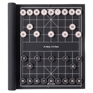 M Stand象棋8周年限定中国象棋儿童带棋盘学生成人大号便携式套装