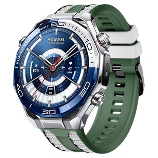 适用华为手表非凡大师2表带WATCH Ultimate2原装同款橡胶硅胶腕带