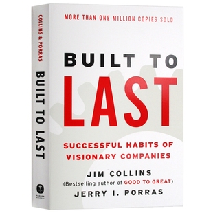 基业长青 英文原版 Built to Last 智慧公司的成功习惯 企业管理法则 实用管理指南 吉姆柯林斯 英文版进口英语企业管理书籍