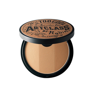 toocoolforschool涂酷三色修容盘粉侧影鼻影阴影粉饼发际线三合一