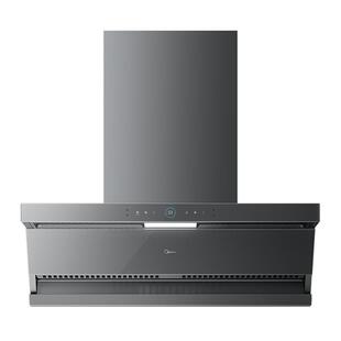 美的官方蒸汽洗AK5Max油烟机家用厨房大吸力变频顶侧双吸免拆洗