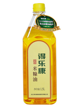 得乐康稻米油富含谷维素