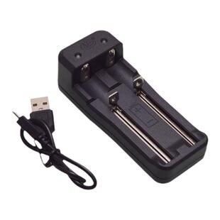 环高双槽充电器18350 18650锂电池快充多功能 3.7V电池充电器4.2V