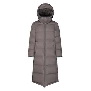 2025年新品95鸭绒轻薄款羽绒服中长款收腰女冬季外套修身显瘦