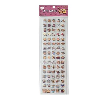 INS网红透明贴纸可爱卡通diy装饰