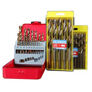 麻花钻头打孔钢铁套装含钴钨钢手电钻转头万用合金不锈钢专用超硬