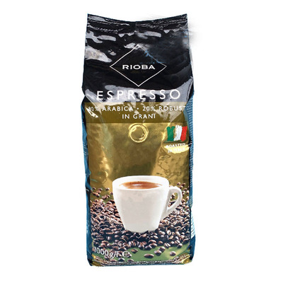 金装意式拼配咖啡豆深度烘焙