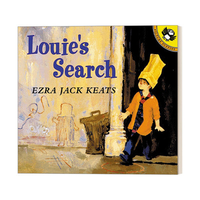 英文原版绘本 Louie's Search 路易的探索 3-7岁儿童绘本 Ezra Jack Keats 英文版 进口英语原版书籍