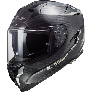 LS2碳纤维头盔男摩托车机车全盔防雾卡丁车跑盔双镜片四季冬FF327