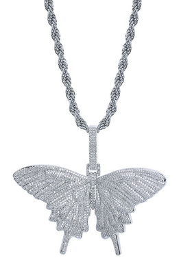 Mr.Bling伊莎贝尔蝴蝶情侣吊坠