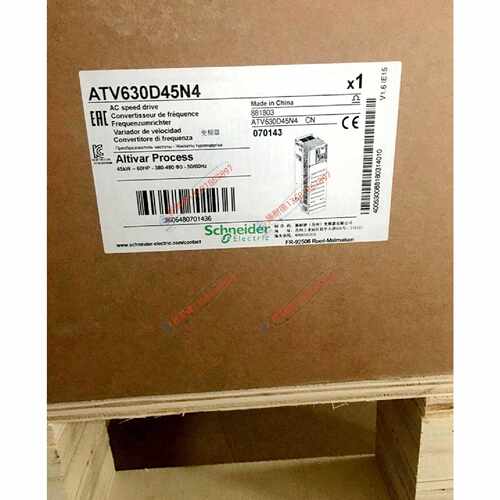 议价ATV630D45N4施耐德45KW变频器三相380V带电抗器高级面板现货