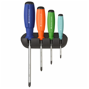 瑞士原装PB SWISS TOOLS彩色十字螺丝刀套装 单把PB 8242/8190 RB