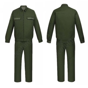冷战直采俄罗斯原品 俄陆军公发绿色通用勤务服套装 夹克作业常服
