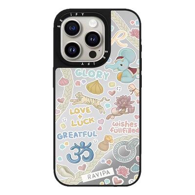 CASETiFiY联名RAVIPA波浪17pro适用于iPhone16promax苹果15plus手机壳14磁吸13卡通12镜面防摔华强北平替潮女