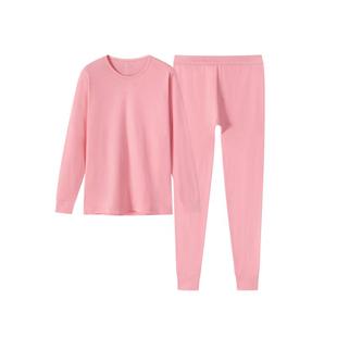 七匹狼纯棉内衣女士打底保暖套装全棉秋衣线衣女生睡衣女款棉毛衫