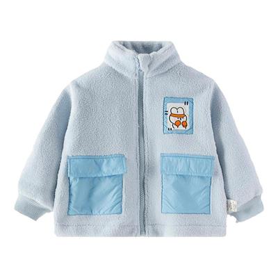 欢喜小熊儿童摇粒绒外套
