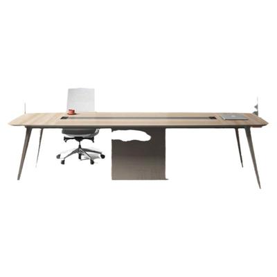 长条异性木质培训洽谈桌会议桌