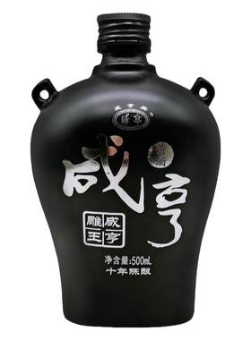 绍兴花雕酒500ML*6坛半甜型14度
