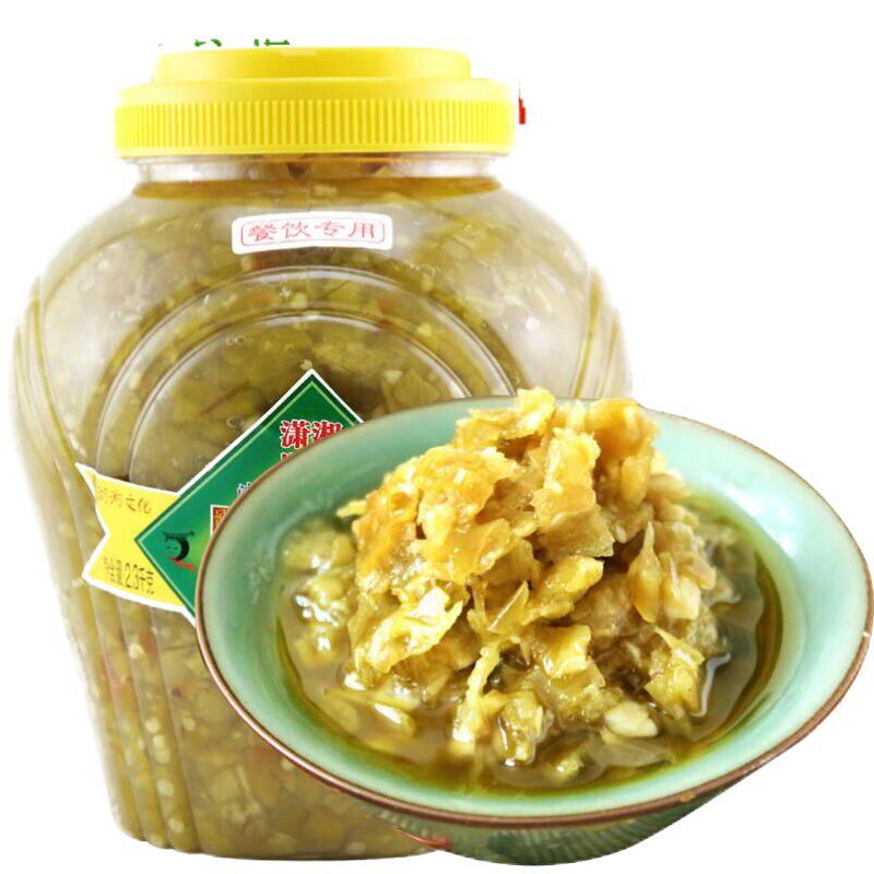 湘君府桶装青酱椒湖南风味辣椒酱
