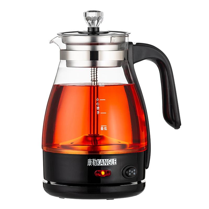 安化黑茶普洱电茶壶多功能蒸汽煮茶器加厚玻璃养生壶保温电热水壶