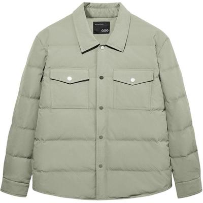 GXG男装 灯笼格肌理感轻薄羽绒服外套男24年冬季品#G24DY24004