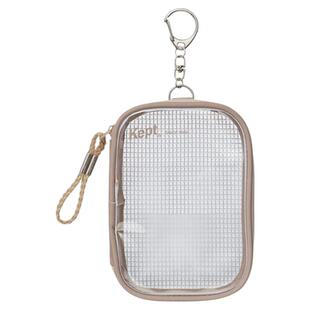 RayMay藤井文具透明笔袋KEPT痛包 带挂钩 2025新款 透明包包 应援推活吧唧谷子收纳痛包娃包透明PVC挂包