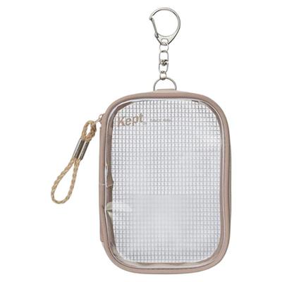 RayMay藤井文具透明笔袋KEPT痛包 带挂钩 2025新款 透明包包 应援推活吧唧谷子收纳痛包娃包透明PVC挂包