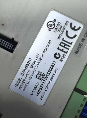 【议价-可维修】  DELTA DVP14SS211T DVP16SP11T PLC模块 /均有