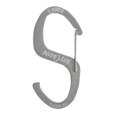 奈爱s型登山扣户外不锈钢挂扣