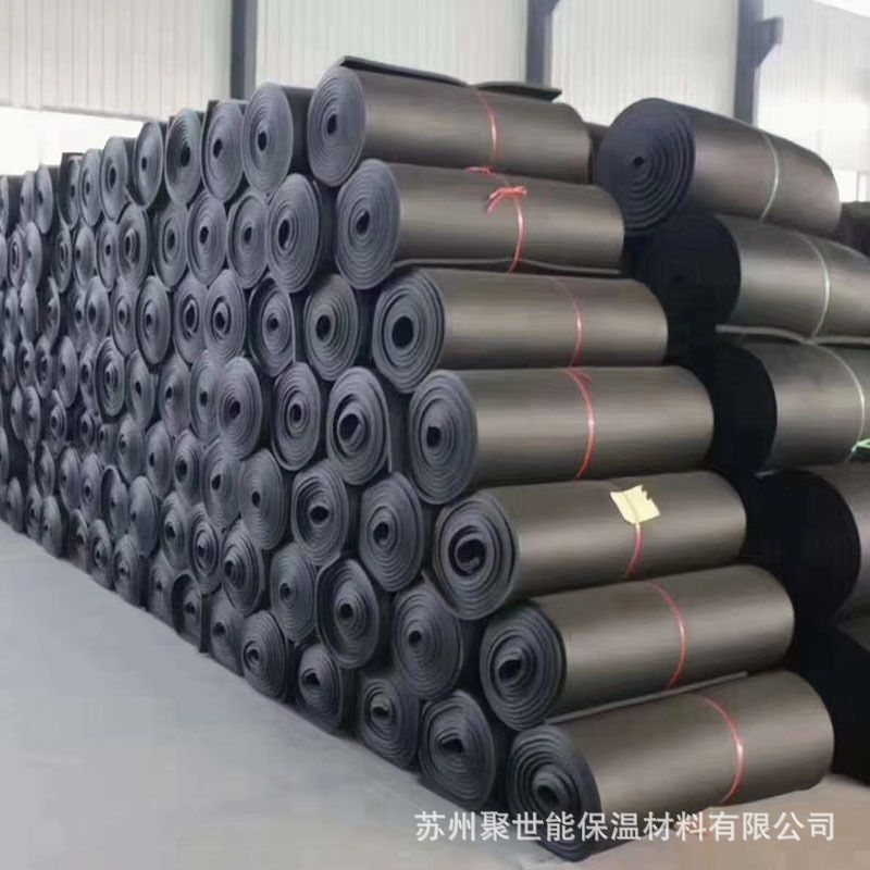 30mm风管橡塑保温板 难燃B1级B2级橡塑发泡隔热材料 铝箔橡塑海绵