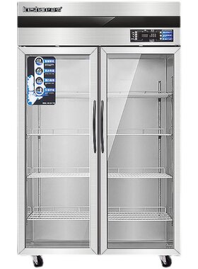 爱雪商用厨房冰箱展示柜立式保鲜