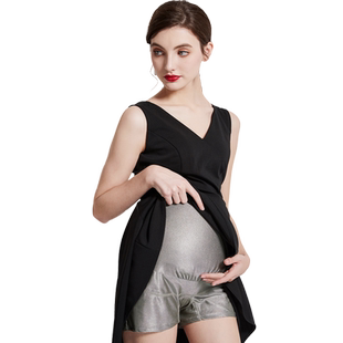 防辐射孕妇服装上班族电脑内穿隐形肚兜短裤怀孕期辐射防护衣正品